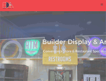 Tablet Screenshot of builderdisplay.com